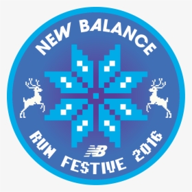 New Balance Run Festive Logo - New Balance, HD Png Download, Transparent PNG