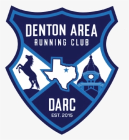 Darc Logo Shield - Denton Area Running Club, HD Png Download, Transparent PNG
