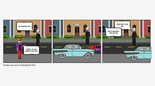 Hit And Run Comic Strips, HD Png Download, Transparent PNG