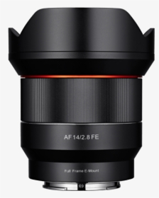 Samyang Af 14mm F 2.8 Fe Lens, HD Png Download, Transparent PNG