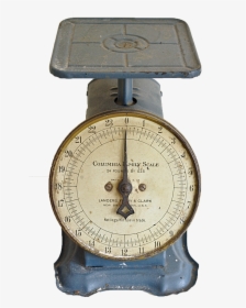 Transparent Weighing Balance Png - Old Food Kitchen Scales, Png Download, Transparent PNG