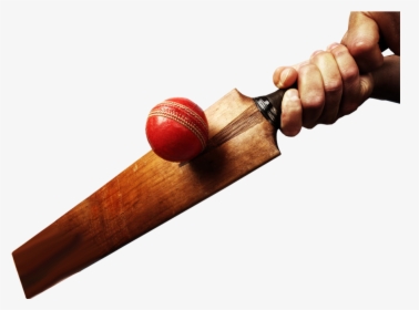 Cricket Bat And Ball Transparent Image - Transparent Cricket Bat And Ball, HD Png Download, Transparent PNG