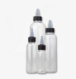 Empty Transparent Ink Bottle - Plastic Bottle, HD Png Download, Transparent PNG