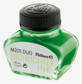 Green Ink Bottle, HD Png Download, Transparent PNG