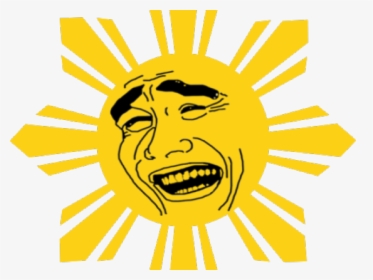 Yao Ming Face Clipart - Clipart Philippine Flag Sun, HD Png Download, Transparent PNG