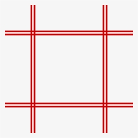 Two Red Line Border, HD Png Download, Transparent PNG