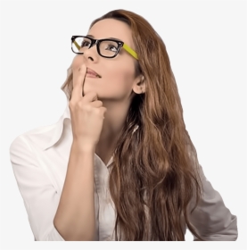 Woman Has Question, HD Png Download, Transparent PNG