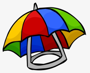 Club Penguin Wiki Fandom - Club Penguin Umbrella Hat, HD Png Download, Transparent PNG