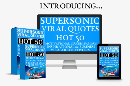 3d Supersonic Viral Quotes Oto - Graphic Design, HD Png Download, Transparent PNG