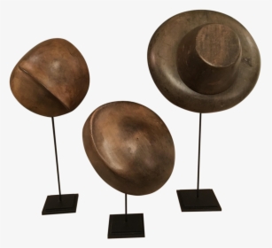 Set Of 3 French Millinary Hat Molds, HD Png Download, Transparent PNG