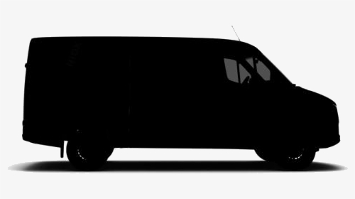 Mercedes Benz Cargo Van Png Cartoon - Compact Van, Transparent Png, Transparent PNG