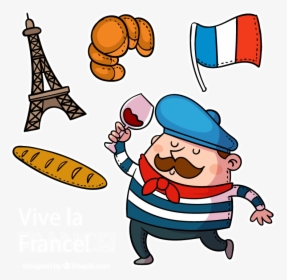 France Clipart Cheese French - France For Kids, HD Png Download, Transparent PNG