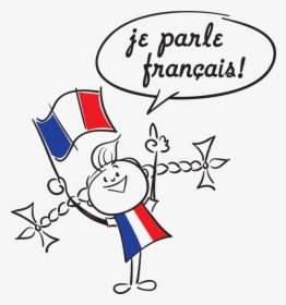 Collection Of Speaking - Cartoon Person Speaking French, HD Png Download, Transparent PNG
