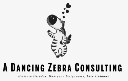 Logo Design By Chadera For The Dancing Zebra - Graphic Design, HD Png Download, Transparent PNG