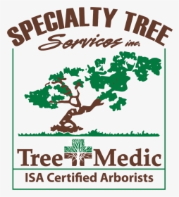 Specialty Tree Medic Logo Color-1 - Poster, HD Png Download, Transparent PNG