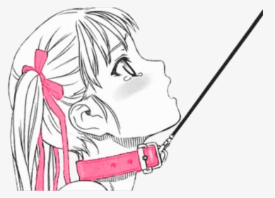 Anime Girl With Collar, HD Png Download, Transparent PNG