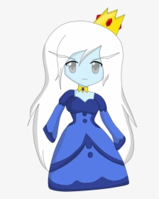 Vector Chibi Ice Queen By Kawaiigirl - Marceline The Vampire Queen, HD Png Download, Transparent PNG