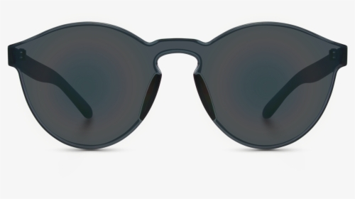 Thick Black Round Sunglasses - Sunglasses, HD Png Download, Transparent PNG