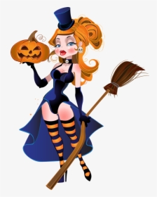 Tubes Halloween Pumpkin Png, Teen Décor, Steampunk - Witch Cliparts, Transparent Png, Transparent PNG