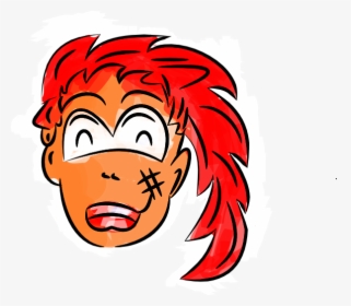 Red Head Girl Cartoon Svg Clip Arts - Transparency, HD Png Download, Transparent PNG