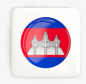Square Icon With Round Flag - Cruise Ship, HD Png Download, Transparent PNG