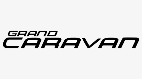 Caravan Grand Logo Black And White - Dodge Caravan, HD Png Download, Transparent PNG