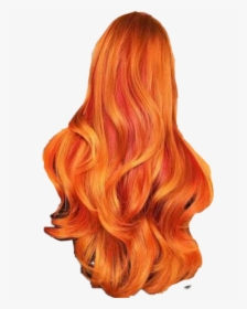 Neon Orange Girls Hair, HD Png Download, Transparent PNG