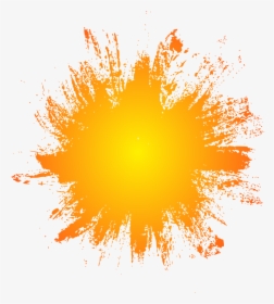 Grunge Sun 2 - Graphic Design, HD Png Download, Transparent PNG