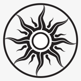 Sun Tribal Style Art - Fan Icon Transparent Background, HD Png Download, Transparent PNG