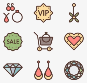 Jewelry Icons Png, Transparent Png, Transparent PNG