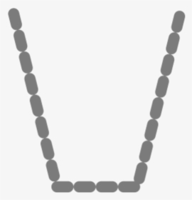 Trashcan Empty Icon - Necklace, HD Png Download, Transparent PNG