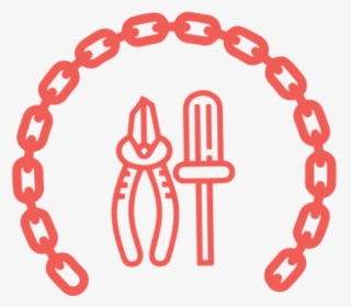 Chain Circle Vector, HD Png Download, Transparent PNG