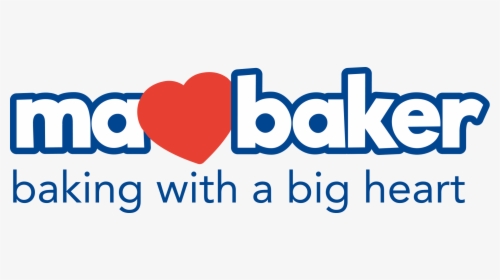 Ma Baker Logo And Tagline Baking With A Big Heart, HD Png Download, Transparent PNG