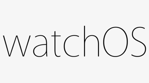Apple Watchos Wordmark - Watchos, HD Png Download, Transparent PNG