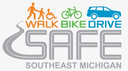 Walk Bike Drive Safe Logo - Walk Drive Bike, HD Png Download, Transparent PNG