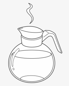 Coffee Pot Drawings, HD Png Download, Transparent PNG