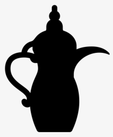 Emirati Traditional Coffee Pot Icon - Coffee Icon Arabic, HD Png Download, Transparent PNG