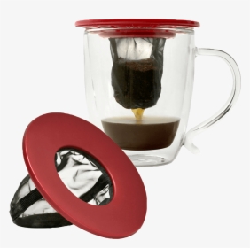 Coffee Brew Buddy Brewing Coffee Into A Mug - Single Cup Coffee Filter, HD Png Download, Transparent PNG