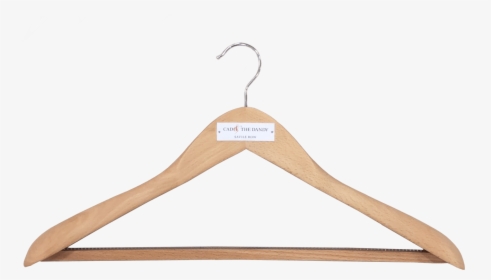 Clothes Hanger Png -cad The Dandy Wooden Suit Hanger - Clothes Hanger, Transparent Png, Transparent PNG