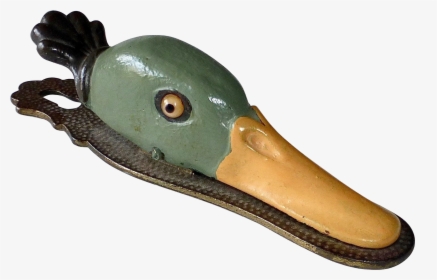 Antique Iron Duck Bill Mallard Head Hanging Paper Clip - Octopus, HD Png Download, Transparent PNG