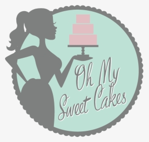 Transparent Cake Logo Png - Logo Sweet Cake Png, Png Download, Transparent PNG