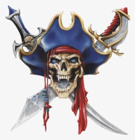Teamspeak 3 Server Banner - Pirate Skull Decals, HD Png Download, Transparent PNG