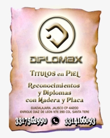 Diplomas, Titulos, Reconocimientos, Diplomax - Poster, HD Png Download, Transparent PNG