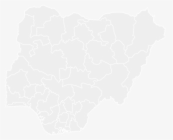 Printable Outline , Blank Nigeria Map - Am A Nigerian Poem, HD Png Download, Transparent PNG