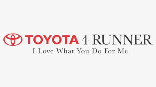 Toyota 4 Runner Logo, Toyota 4 Runner Logo Vector, - Toyota, HD Png Download, Transparent PNG