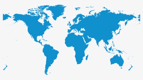 World Map - Vector Flat Earth Png, Transparent Png, Transparent PNG