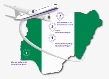 Map Of Nigeria, HD Png Download, Transparent PNG