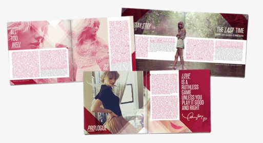 Red Taylor Swift - Scrapbooking, HD Png Download, Transparent PNG