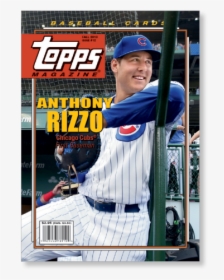 Anthony Rizzo 2019 Archives Baseball Topps Magazine - Cubs 2019, HD Png Download, Transparent PNG