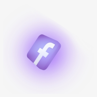 #freetoedit #picsart #icon #neon #facebook Logo - Logo Facebook Neon Png, Transparent Png, Transparent PNG
